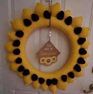 Sunflower wall hanging